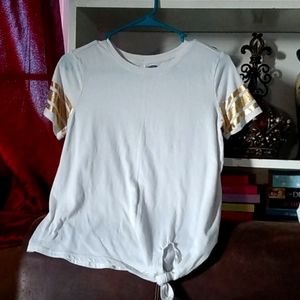 Girls short sleeve cute top